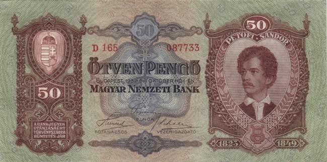 50 Pengö 1932